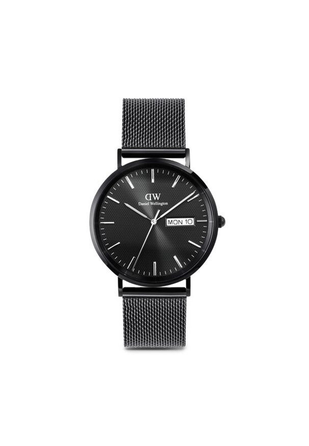 Daniel Wellington Zegarek Classic Day Display 40 DW00100831 Czarny. Kolor: czarny