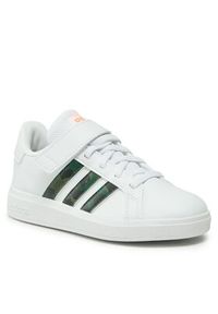 Adidas - adidas Buty Grand Court Lifestyle Court IF2885 Biały. Kolor: biały. Materiał: skóra