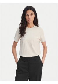 Calvin Klein T-Shirt LV044C905G Szary Regular Fit. Kolor: szary. Materiał: bawełna #1