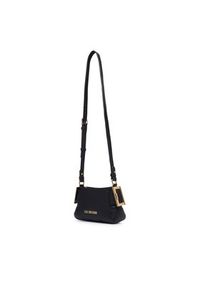 Love Moschino - LOVE MOSCHINO Torebka JC4096PP1PLT1000 Czarny. Kolor: czarny. Materiał: skórzane #6