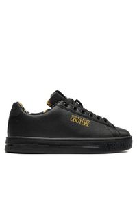 Versace Jeans Couture Sneakersy 76VA3SKL Czarny. Kolor: czarny #1