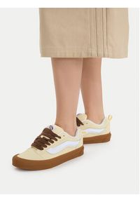 Vans Tenisówki Knu Skool VN000D6ZFLR1 Żółty. Kolor: żółty. Materiał: skóra, zamsz #2