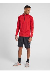Bluza Hummel Half Zip hmlAUTHENTIC Pro. Kolor: czerwony, brązowy, wielokolorowy, szary. Sezon: jesień, zima. Sport: fitness
