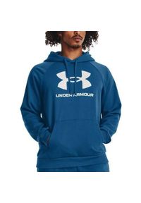 Bluza sportowa męska Under Armour 1379758426. Typ kołnierza: kaptur. Kolor: niebieski