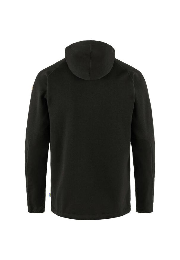 Bluza męska Fjällräven Övik Fleece Hoodie. Kolor: czarny, szary, wielokolorowy