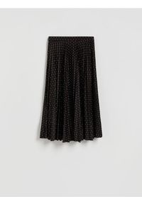 Reserved - Plisowana spódnica - wielobarwny. Materiał: dzianina #1