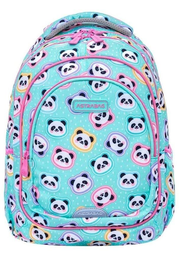 ASTRA - Astra Plecak Astrabag Minty Pandas AB330