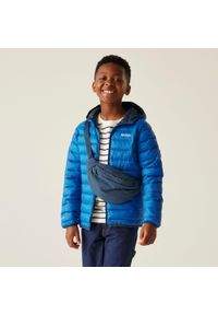 Regatta - Marizion Kids Water Repellent Active Hooded Baffled Jacket Jacket. Kolor: niebieski. Sport: turystyka piesza #1