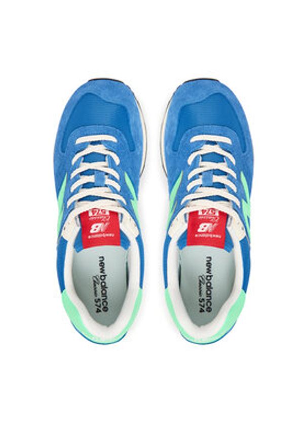 New Balance Sneakersy U574BSC M Niebieski. Kolor: niebieski. Materiał: zamsz, skóra. Model: New Balance 574