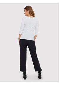 Vero Moda Bluzka Panda 10274133 Biały Regular Fit. Kolor: biały. Materiał: bawełna #2