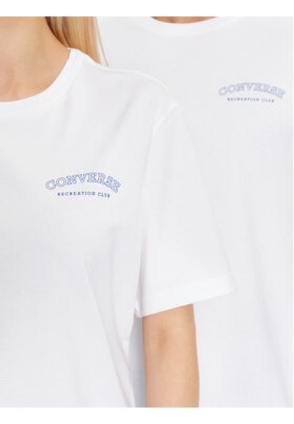 Converse T-Shirt Gf Retro Chuck Graphic Tee 2 10025913-A01 Biały Regular Fit. Kolor: biały. Materiał: bawełna. Styl: retro