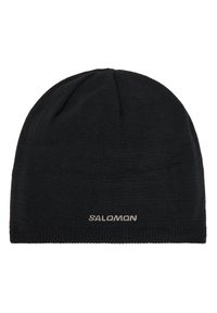 salomon - Czapka Salomon. Kolor: czarny