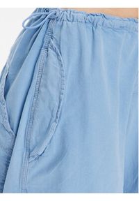 BDG Urban Outfitters Spodnie materiałowe BDG BAGGY CARGO 76475391 Niebieski Relaxed Fit. Kolor: niebieski. Materiał: materiał, bawełna