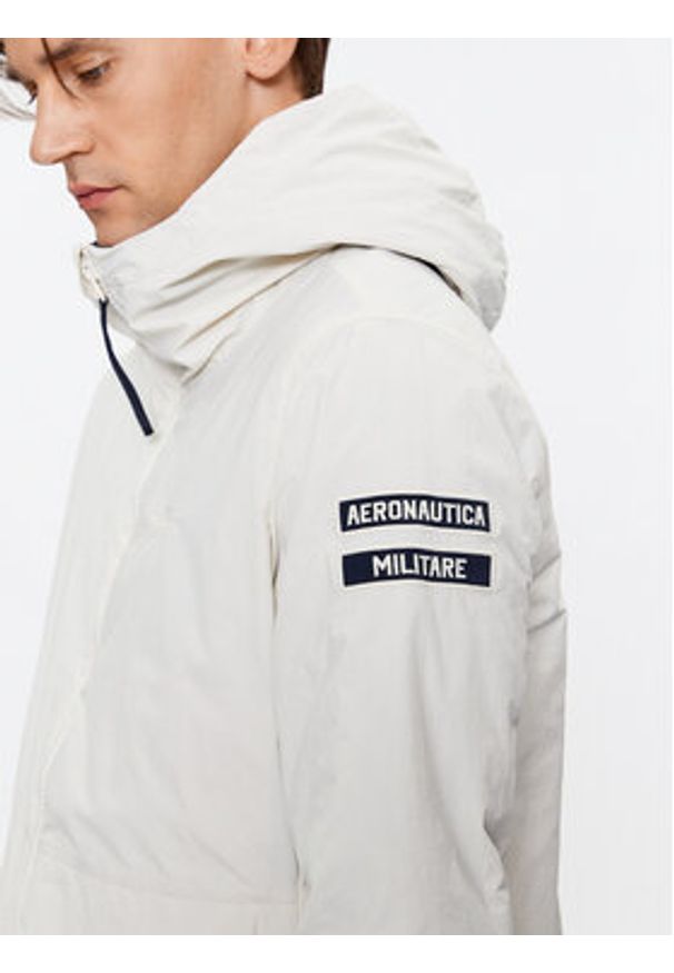Aeronautica Militare Kurtka przejściowa 232AB2093CT3140 Écru Regular Fit. Materiał: syntetyk