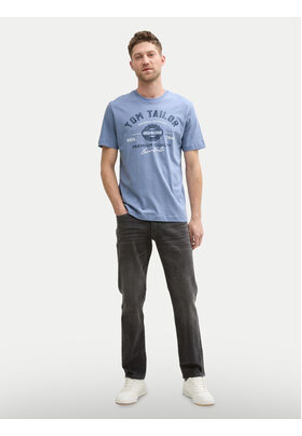 Tom Tailor T-Shirt 1037735 Niebieski Regular Fit. Kolor: niebieski. Materiał: bawełna