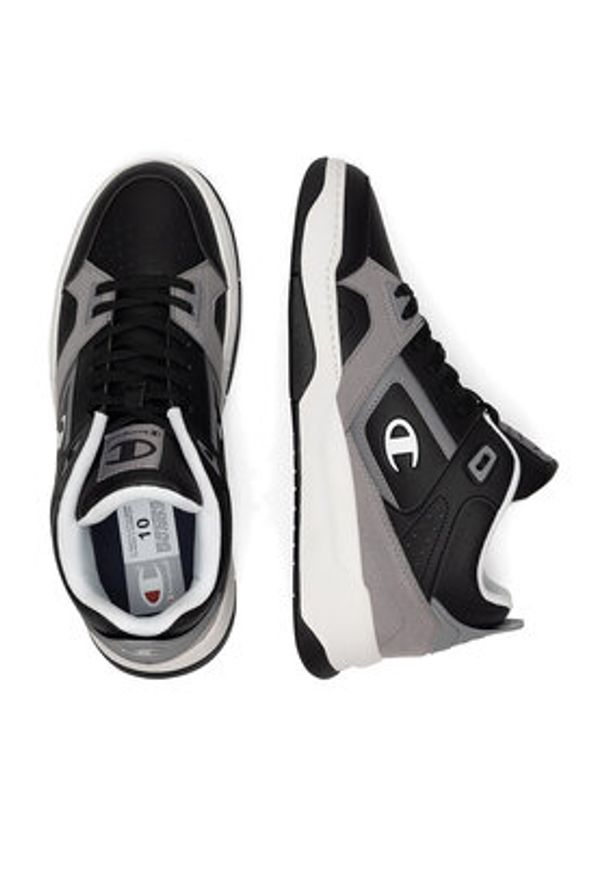 Champion Sneakersy OVERTIME MID S22274-KK001 Szary. Kolor: szary. Materiał: materiał