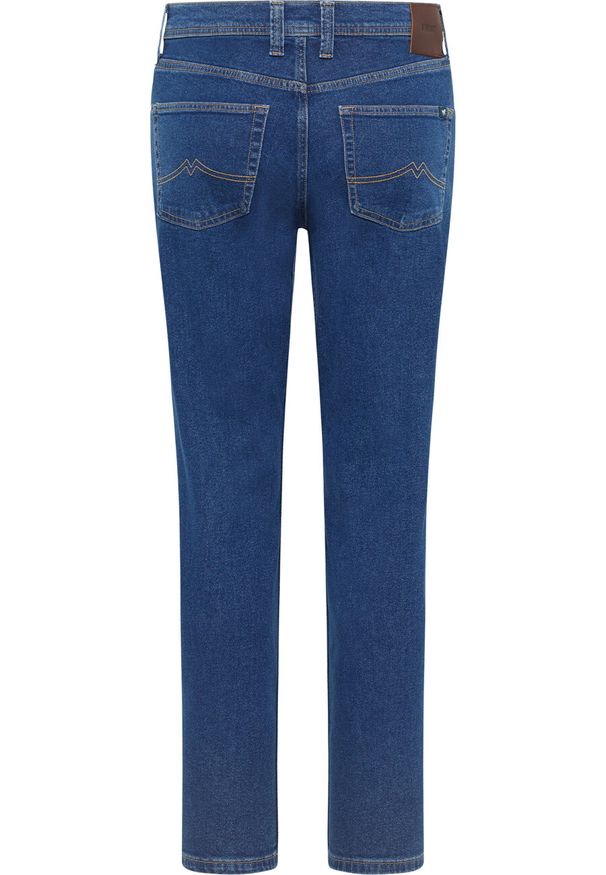 Mustang - Męskie Spodnie Jeansowe MUSTANG Denver Straight Denim Blue 1014878 5000 700
