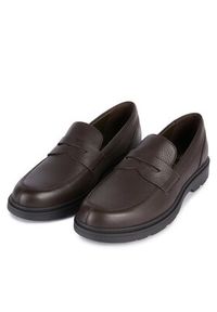 Geox Mokasyny U Spherica Ec1 U36D1A 00046 C6010 Brązowy. Kolor: brązowy. Materiał: skóra #6
