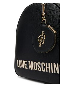 Love Moschino - LOVE MOSCHINO Plecak JC4108PP1NLT1000 Czarny. Kolor: czarny. Materiał: skóra #3