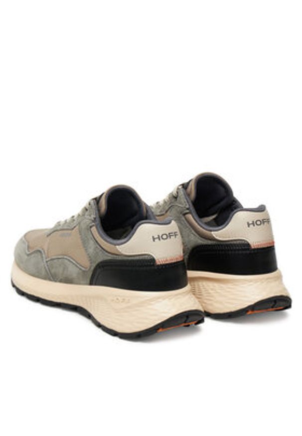 HOFF Sneakersy City Mkii Manila 22535011 Beżowy. Kolor: beżowy. Materiał: skóra, zamsz
