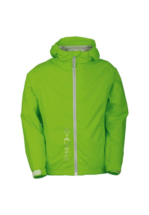 PRO-X ELEMENTS - Dziecięca kurtka wodoodporna Pro-X Elements Flashy. Kolor: zielony