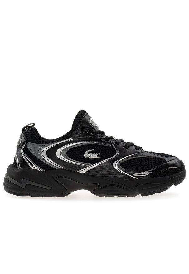 Buty Lacoste Storm 96 2K 749SMA0020-02H - czarne. Zapięcie: sznurówki. Kolor: czarny. Materiał: skóra, syntetyk. Szerokość cholewki: normalna