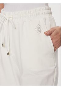 Gaudi Spodnie dresowe 411BD24010 Écru Regular Fit. Materiał: bawełna #4