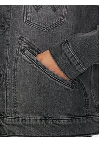 Wrangler Kurtka jeansowa 112350179 Szary Regular Fit. Kolor: szary. Materiał: bawełna