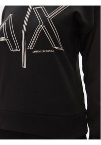 Armani Exchange Bluza 3DYM11 YJEBZ 1200 Czarny Regular Fit. Kolor: czarny. Materiał: bawełna #4