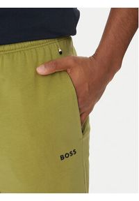 BOSS Szorty sportowe Mix&Match 50515314 Zielony Regular Fit. Kolor: zielony. Materiał: bawełna. Styl: sportowy #4