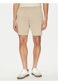 BOSS Szorty materiałowe H-Slice 50540743 Beżowy Regular Fit. Kolor: beżowy. Materiał: bawełna #1