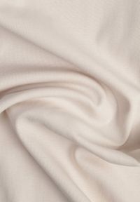 Born2be - Beżowa Bawełniana Sukienka o Prostym Kroju Typu T-shirt Zelosise. Okazja: do pracy, na co dzień. Kolor: beżowy. Materiał: bawełna. Typ sukienki: proste. Styl: sportowy, klasyczny, elegancki, casual #4