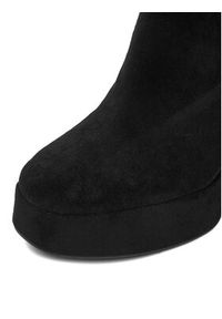 DeeZee Botki CL221013 Czarny. Kolor: czarny. Materiał: materiał #7