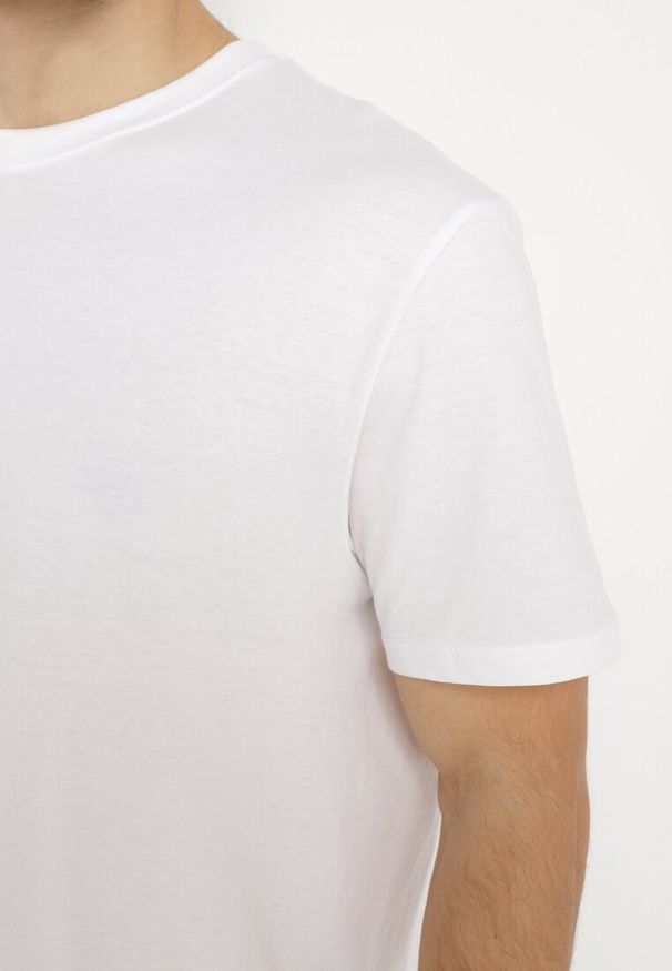 Born2be - Biała Koszulka Pixyphe. Okazja: na co dzień. Kolor: biały. Styl: elegancki, casual, klasyczny