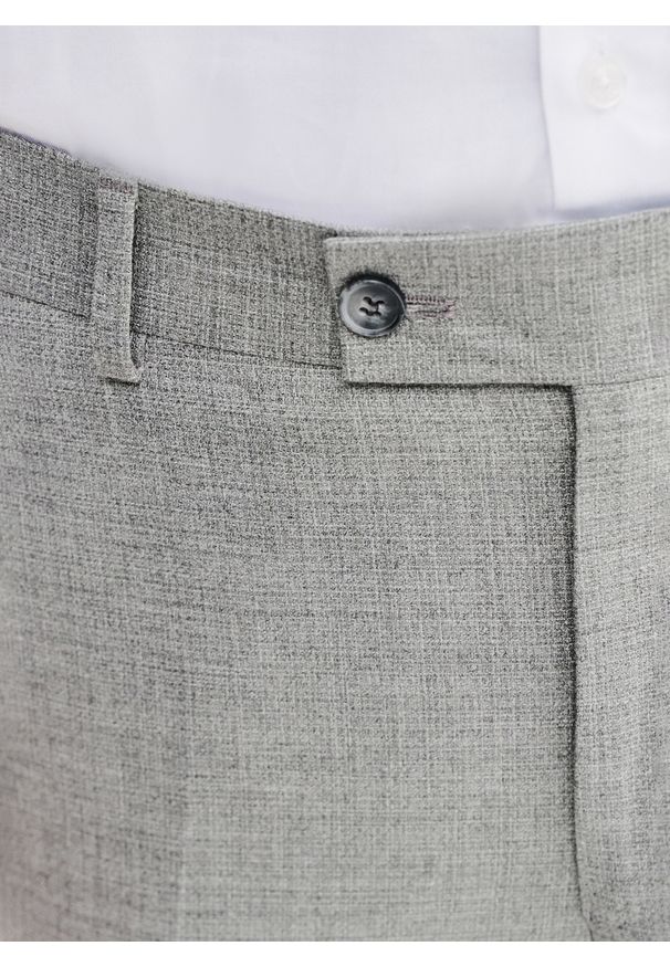 Pako Lorente - PAKO LORENTE - Szare spodnie ganiturowe. Kolor: szary. Materiał: poliester, elastan, wiskoza. Wzór: gładki. Sezon: wiosna, lato