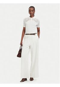 MAX&Co. Sweter MColonza 2616361043200 Écru Regular Fit. Kolor: kremowy. Materiał: bawełna #5