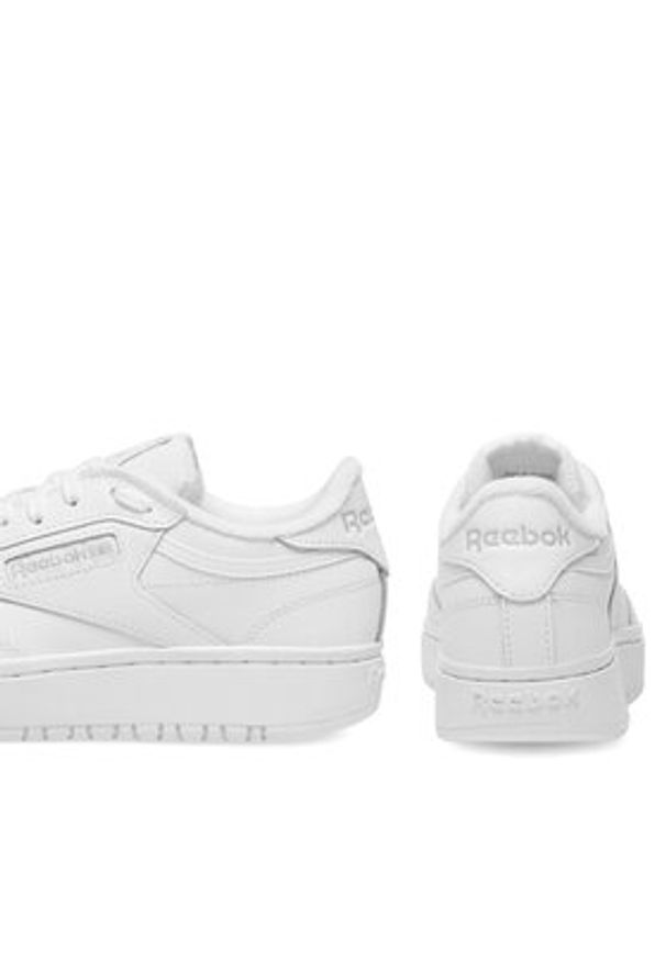 Reebok Sneakersy Club C Double 100006321 Biały. Kolor: biały. Materiał: skóra. Model: Reebok Club