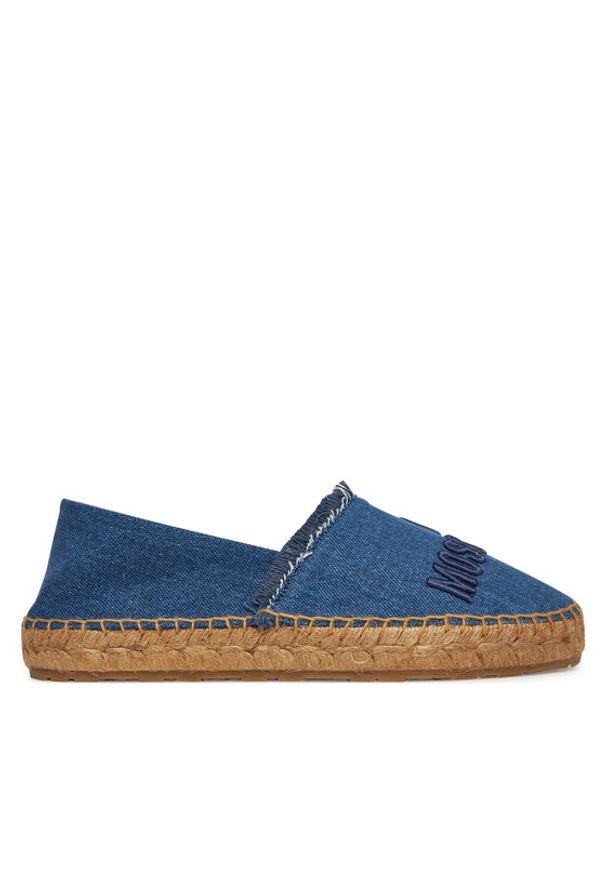 Love Moschino - LOVE MOSCHINO Espadryle JA10262G0MJO5700 Niebieski. Kolor: niebieski. Materiał: materiał