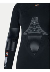 X-Bionic Bielizna termoaktywna górna Energizer 4.0 NGYT06W19W Czarny Slim Fit. Kolor: czarny. Materiał: syntetyk #3