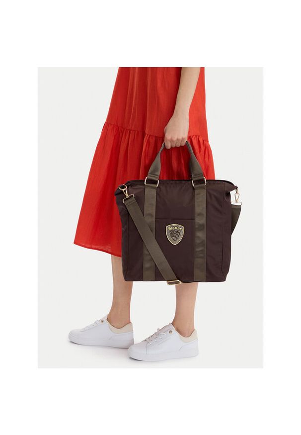 Torebka Blauer. Kolor: brązowy