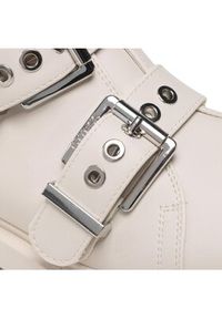 Guess Botki FL7OBI LEA10 Écru. Materiał: skóra