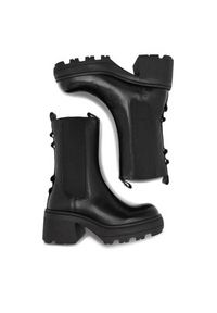 Badura Botki TAL-02 Czarny. Kolor: czarny. Materiał: skóra #7