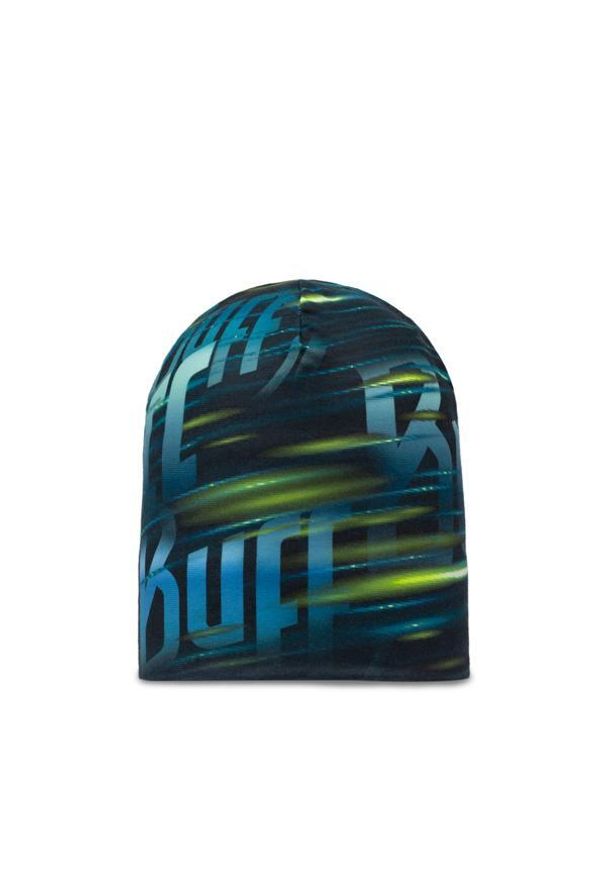 Buff - Czapka BUFF ECOSTRETCH BEANIE ORBY. Kolor: niebieski. Sezon: zima. Styl: sportowy