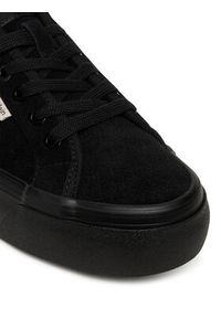 Calvin Klein Sneakersy Vulc Flatf Lace Up Sue/Wl Ck YW0YW02000 Czarny. Kolor: czarny. Materiał: zamsz, skóra #4
