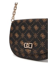 Guess Torebka Emelie Logo HWGP99 28200 Brązowy. Kolor: brązowy. Materiał: skórzane #3