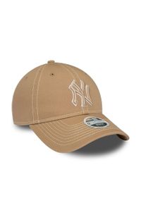 Czapka z daszkiem New Era MLB New York Yankees. Kolor: brązowy