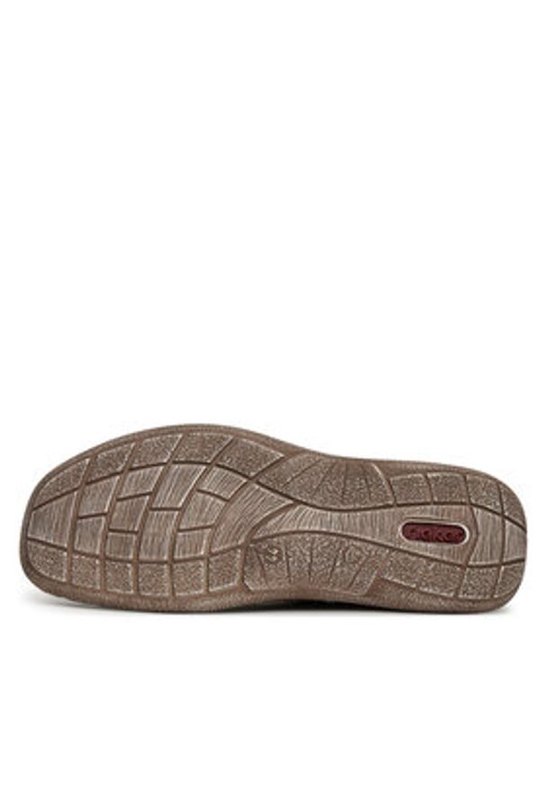 Rieker Półbuty 03087-64 Beżowy. Kolor: beżowy. Materiał: materiał