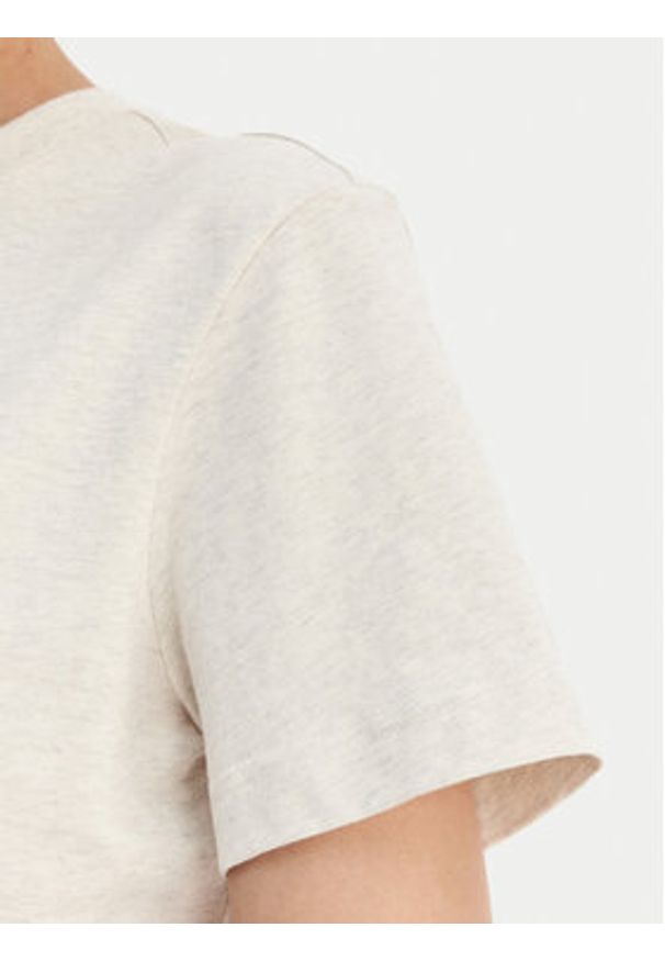 Calvin Klein T-Shirt LV044C905G Szary Regular Fit. Kolor: szary. Materiał: bawełna