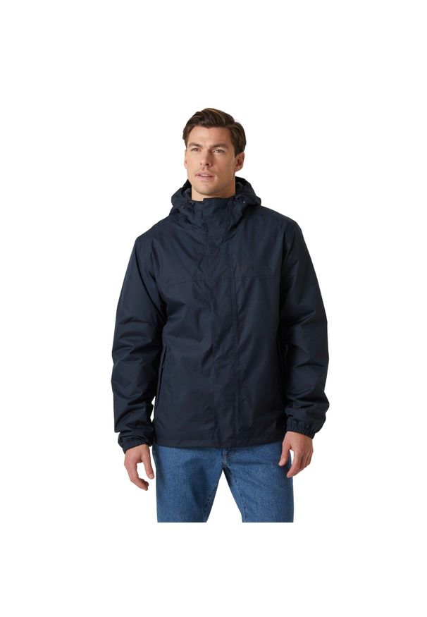 Kurtka wodoodporna z kapturem Helly Hansen Vancouver Fleece Lined. Typ kołnierza: kaptur. Kolor: niebieski. Materiał: polar