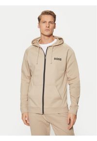 BOSS Bluza Authentic 50535830 Beżowy Regular Fit. Kolor: beżowy. Materiał: bawełna #1